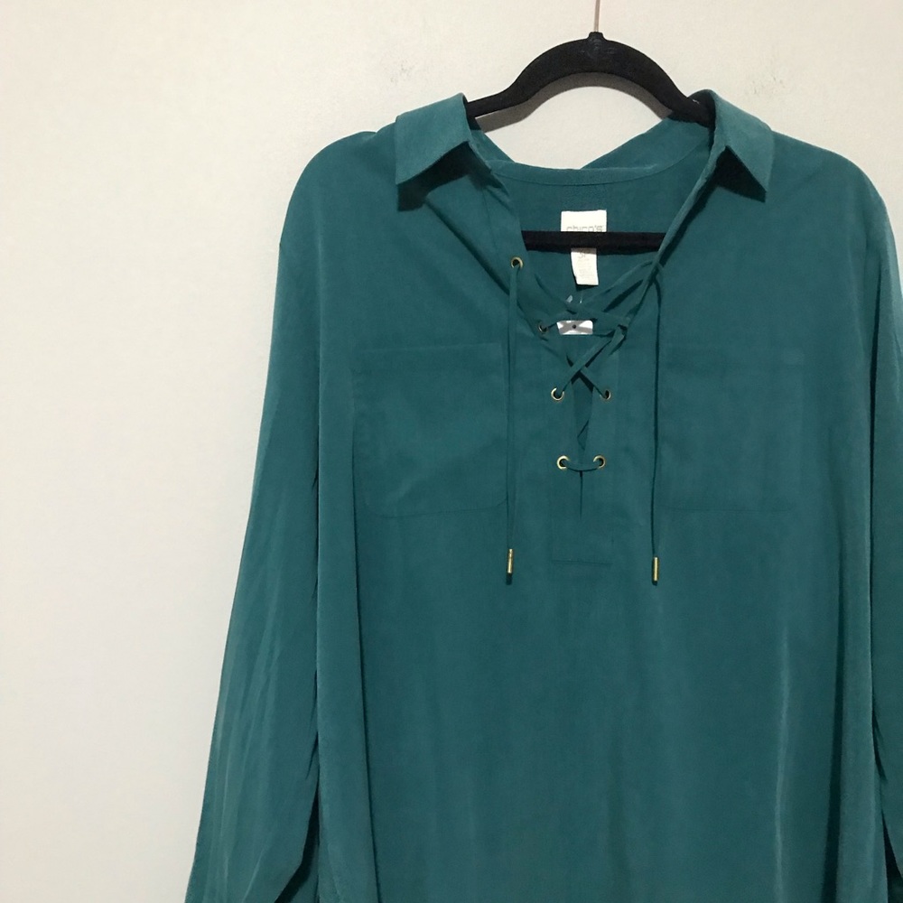 NWT Chico’s Silky Soft Tunic - Picture 4 of 8